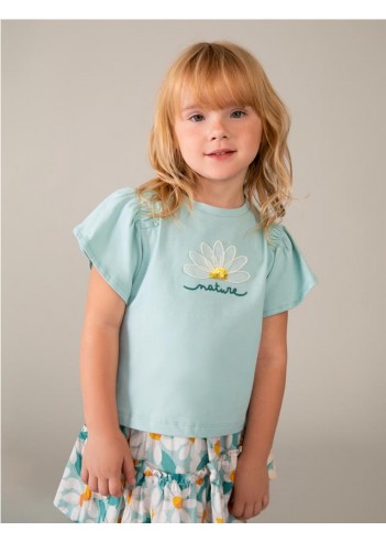 CAMISETA APLIQUE NIÑA