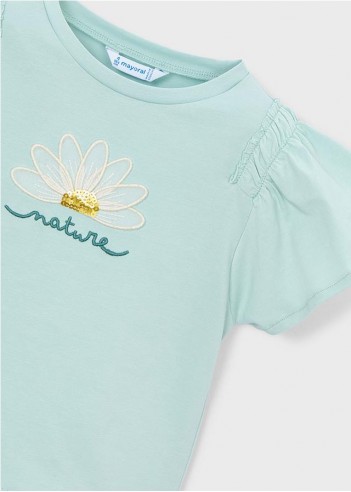 CAMISETA APLIQUE NIÑA