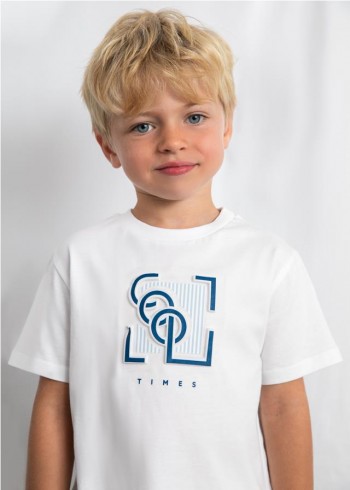 CAMISETA CON RELIEVE NIÑO