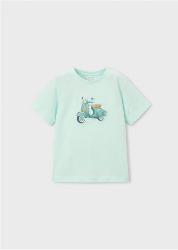 CAMISETA CON MOTO RELIEVE NIÑO