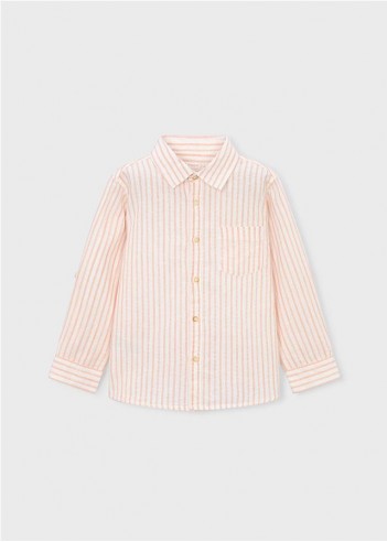 CAMISA MANGA LARGA CON LINO NIÑO