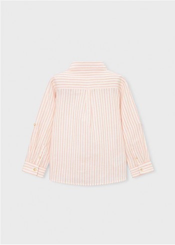 CAMISA MANGA LARGA CON LINO NIÑO