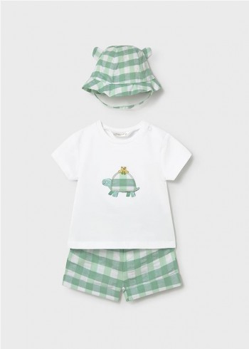 CONJUNTO 3 PIEZAS CON GORRO...