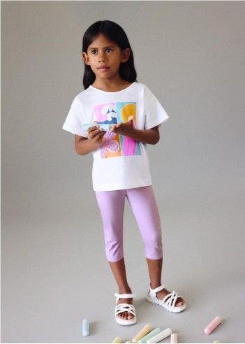 CONJUNTO LEGGING PIRATA Y CAMISETA NIÑA