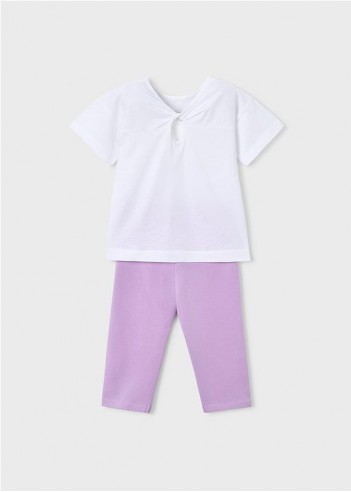 CONJUNTO LEGGING PIRATA Y CAMISETA NIÑA