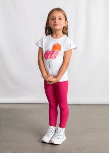CONJUNTO LEGGING Y CAMISSETA NIÑA