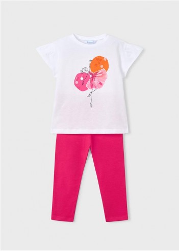 CONJUNTO LEGGING Y CAMISSETA NIÑA