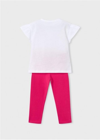 CONJUNTO LEGGING Y CAMISSETA NIÑA