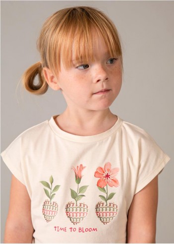 CONJUNTO LEGGING FLARE Y CAMISETA NIÑA