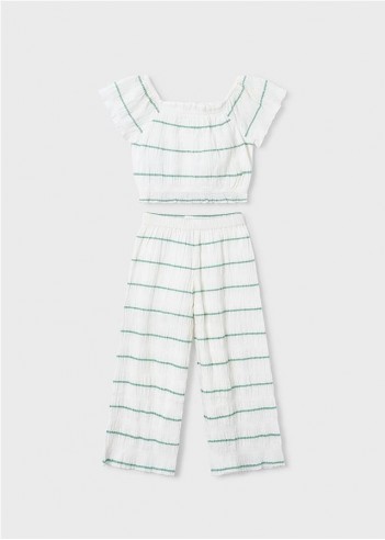 CONJUNTO PANTALÓN LARGO Y TOP DE...