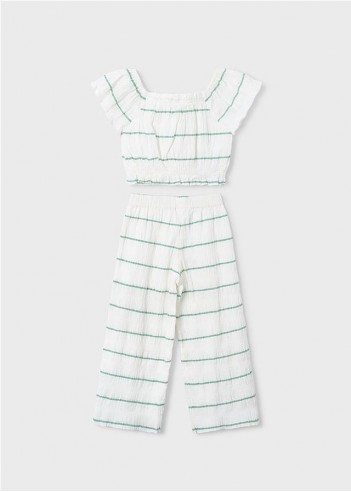 CONJUNTO PANTALÓN LARGO Y TOP DE...