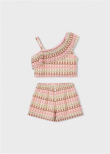 CONJUNTO PANTALÓN CORTO Y TOP...