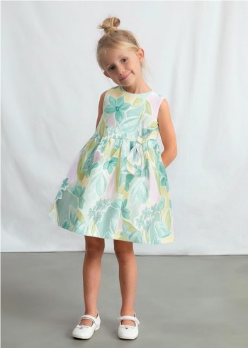 VESTIDO CEREMONIA FLORES NIÑA