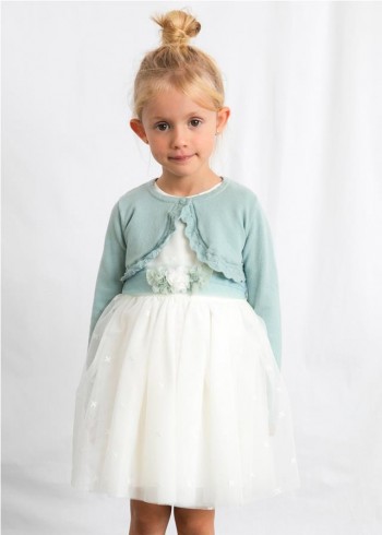 BOLERO TRICOT BÁSICO NIÑA
