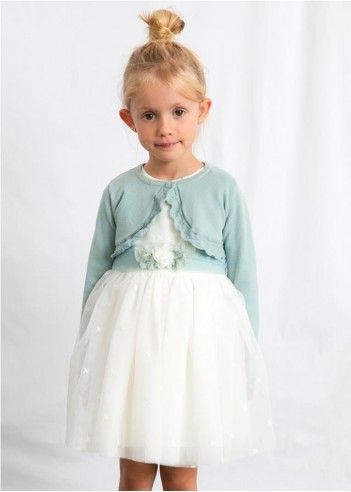 BOLERO TRICOT BÁSICO NIÑA