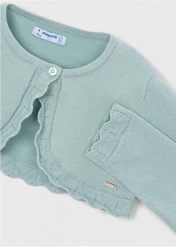 BOLERO TRICOT BÁSICO NIÑA