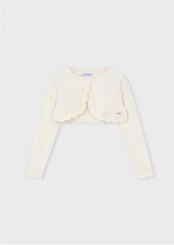 BOLERO TRICOT BÁSICO NIÑA