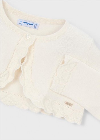 BOLERO TRICOT BÁSICO NIÑA