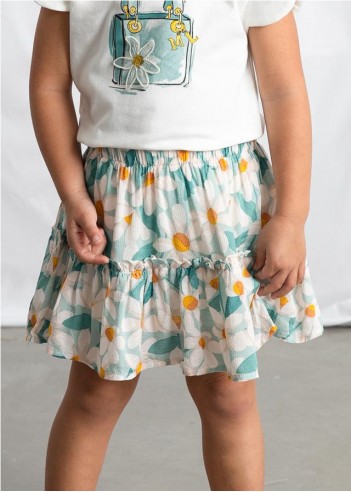 FALDA ESTAMPADA NIÑA