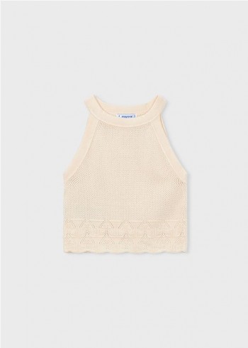 TOP CUELLO HALTER NIÑA