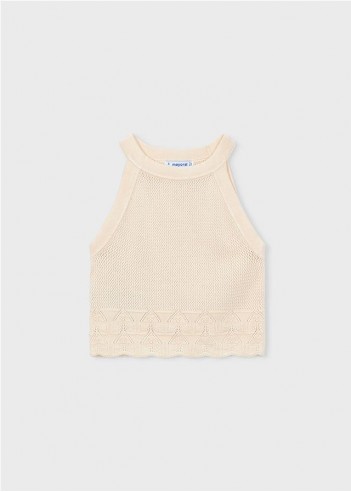 TOP CUELLO HALTER NIÑA