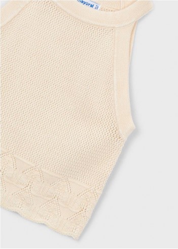 TOP CUELLO HALTER NIÑA