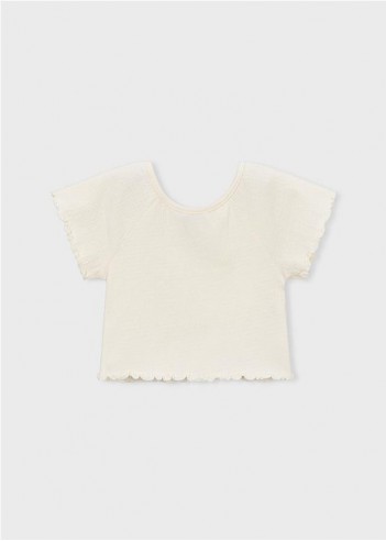 CAMISETA CON VOLANTES NIÑA
