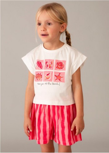 CONJUNTO PANTALÓN CORTO ESTAMPADO...