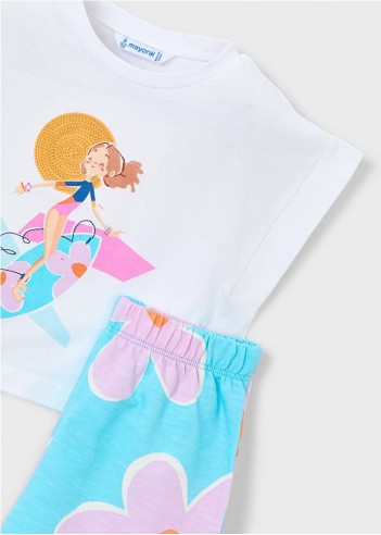 CONJUNTO PANTALÓN CORTO ESTAMPADO...