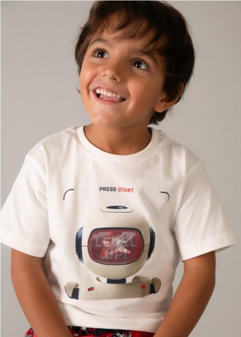 CAMISETA INTERACTIVA ROBOT... 2