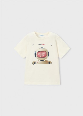 CAMISETA INTERACTIVA ROBOT NIÑO