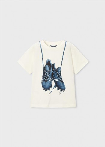 CAMISETA BOTAS DE FÚTBOL NIÑO 2