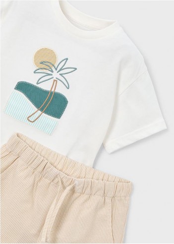 CONJUNTO BERMUDA Y CAMISETA CON...