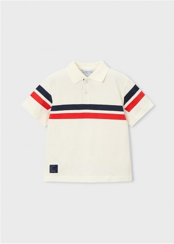 POLO CON BANDAS DECORATIVAS NIÑO