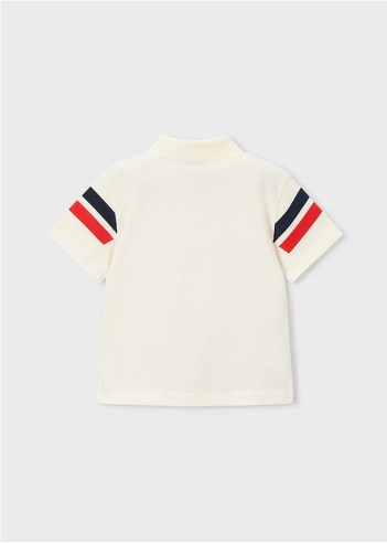 POLO CON BANDAS DECORATIVAS NIÑO