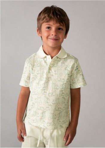 POLO ESTAMPADO NIÑO