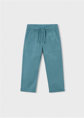 PANTALÓN LARGO JOGGER CON LINO NIÑO