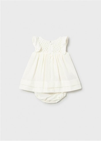 VESTIDO RIZO CON CUBREPAÑAL RECIÉN...