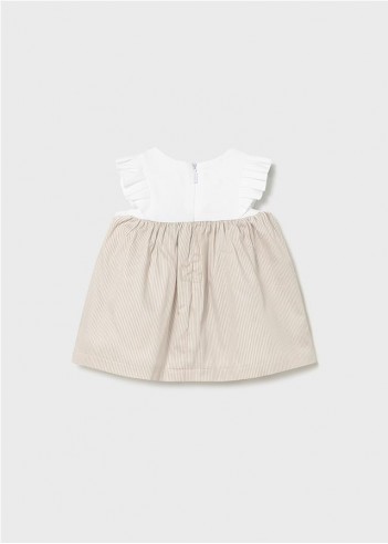VESTIDO COMBINADO RECIÉN NACIDA