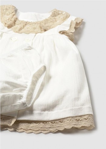 VESTIDO CON CUBREPAÑAL...