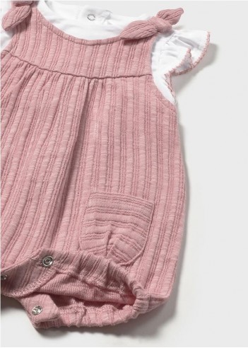 CONJUNTO PETO Y CAMISETA RECIÉN NACIDA