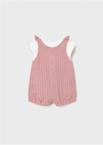 CONJUNTO PETO Y CAMISETA RECIÉN NACIDA