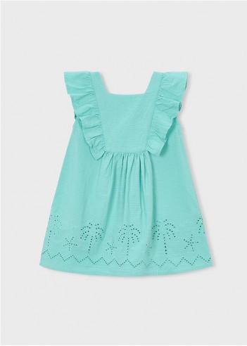 VESTIDO CON CALADOS NIÑA