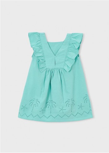 VESTIDO CON CALADOS NIÑA