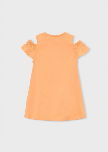 VESTIDO ABERTURAS CON BOLSO NIÑA