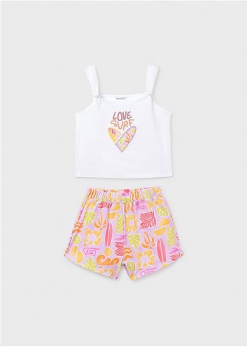CONJUNTO PANTALON CORTO Y CAMISETA...