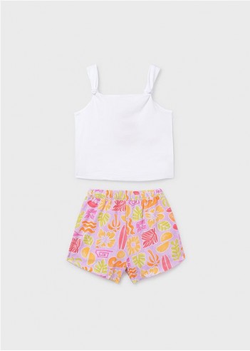 CONJUNTO PANTALON CORTO Y CAMISETA...