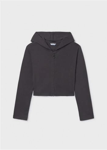 SUDADERA CREMALLERA CAPUCHA CHICA