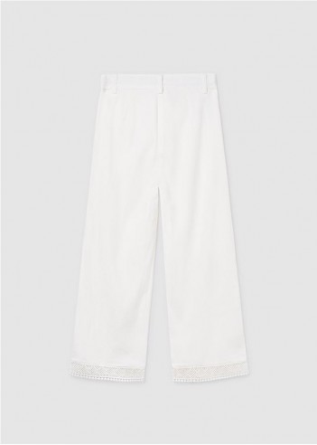 PANTALÓN LARGO CINTA BORDADA CHICA