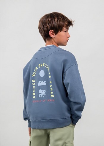 SUDADERA BOSTON KIDS